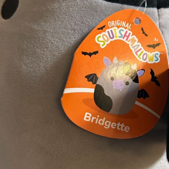 12-inch Bridgette Squishmallows Plush Toy Vampire Bat Cow - Picture 10 of 11
